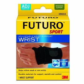 Home & Tools Futuro Sport Adjustable Wrist Support (Pack of 2) Size: Pack of 2 Model: 09033EN Health and Beauty
