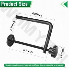 089041028711 Miter Saw Work Clamp Compatible with Ridgid Work Clamp Miter Saw R4210 (10"), R4221 (12") and R4222 (12")