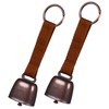 Kisangel Mini Bear Bells Loud Sound for Bear Proofing Bell