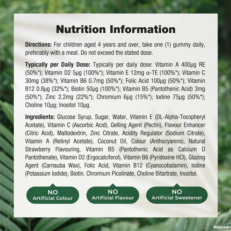 Nature's Truth Multivitamins for Kids - 60 Vegan Gummies -