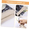 Alipis Drawstring Straw Storage Bag 10pcs Cotton Material Bag for