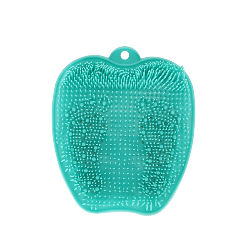 Shower Foot Scrubber Soft Silicone Anti Slip Suction Cup Odour