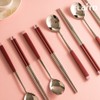 Flyto Domestic Flyto two-tone daily stainless steel cutlery set, two-tone