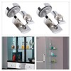 4 Pcs Glass Clamp Clip Adjustable Glass Bracket Glass Shelf