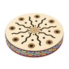 Sea Drum Ocean Wave Sound 8in Portable Maple Ethnic Musical