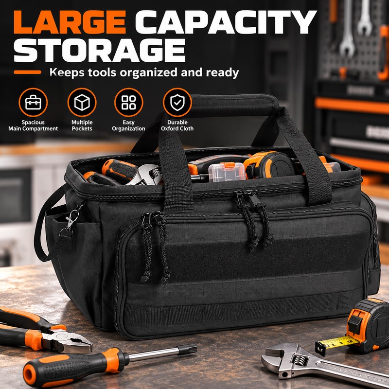 14-Inch Heavy Duty Tool Bag for Tool Storage – Durable