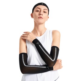 FlipBelt Arm Sleeves for Women and Men USA Company | UV Protection Elbow Brace for Women and Men | Cooling Arm Sleeves