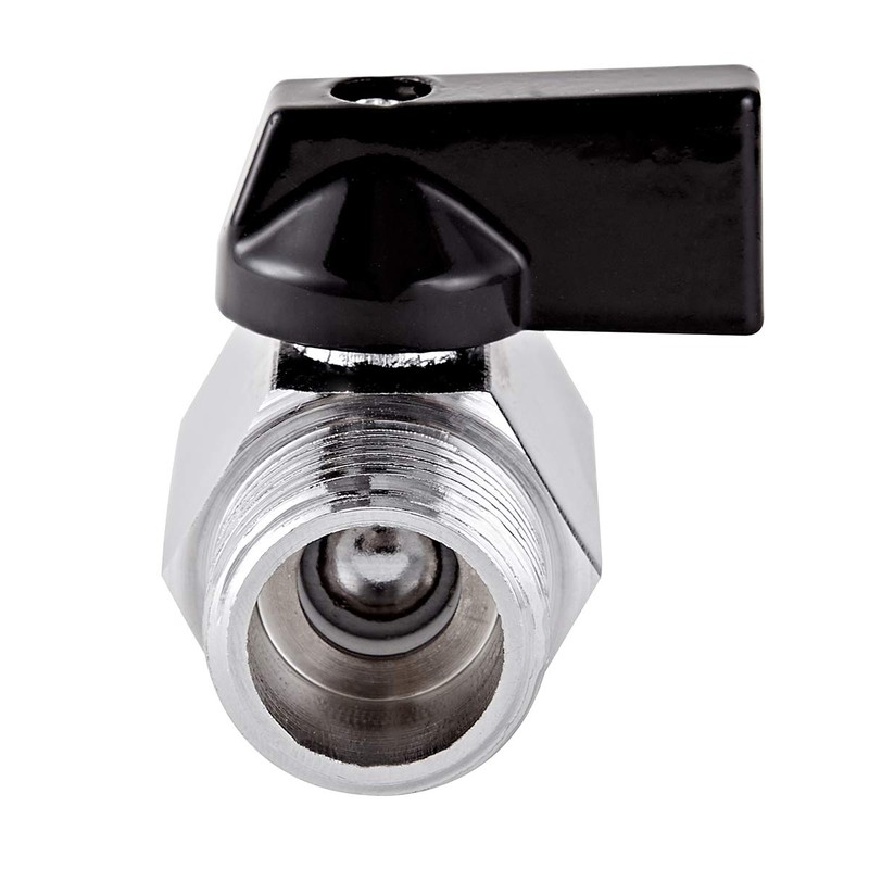 CPWUFIYD 2 Pack Brass Mini Ball Valve 1/2" NPT Female