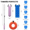 YCQYNHQ Collar Mordedor Sensorial 6pcs,Collares Masticables para Niños Sensoriales,Adecuados para