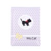 Cute Ms Cat Cushioned Folding Travel Pocket Compact Makeup Mirror