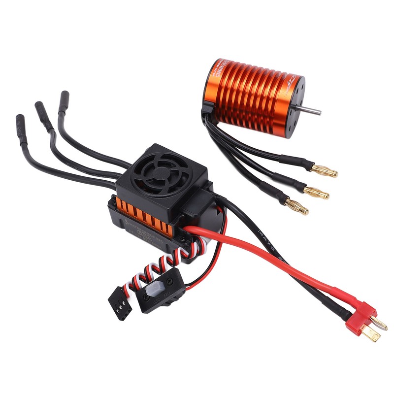 F540 4370KV RC Brushless Motor 60A ESC Waterproof T Plug