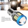 LED Motorcycle Headlight Bulb White High Brightness Wide View Aluminium