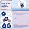 sosoftwell 4 Packs F20 CPAP Mask Liners Compatible with Small