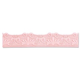 Sizzix 3-D Impresslits Embossing Folder Lace Border by Kath Breen, 665744