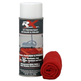 Hardline Products Rx UV Protectant Detailer & Polish w/Micro Fiber Towel for Golf Carts - RXCT
