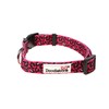 Doodlebone Originals Pattern Dog Collar (Bright Leopard, 3 - 6)