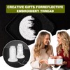 SunBling Reflective Embroidery Machine Thread for Sewing, 2 Pack Reflect