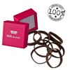 HAARallerliebst Hair Bobbles Extra Wide (Pack of 8) Brown 5