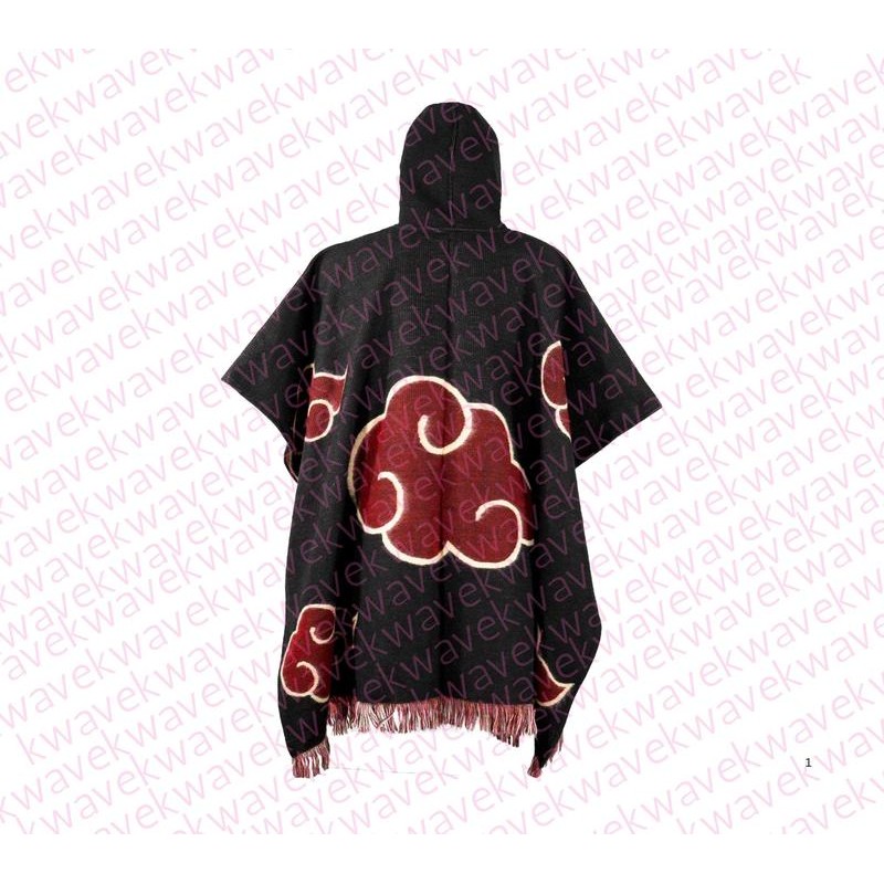 Naruto Shippuden Akatsuki Cloud Poncho/Shall