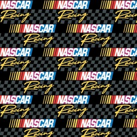 Camelot Fabrics NASCAR National Association for Stock Car Auto Racing Cotton Fabric - 8 Patterns - 107-3