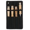 4pcs/set Wood Carving Chisel Flat Blade DIY Woodworking Hand Tool