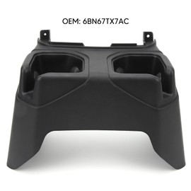 Rear Center Console Cup Holder, Car Cup Holder 6BN67TX7AC Rear Center Console Drink Holder Replacement For Wrangler JL 2018 to 2023