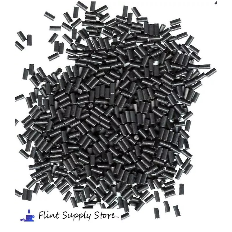 Flint Supply Store 100 lighter flints Black replacement for fluid/gas