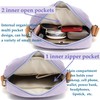 H HIKKER-LINK Lindo bolso cruzado y bolso casual de lona