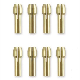 2460-20 Cordless Rotary Tool Accessories 8Pcs Quick Change Brass Collet