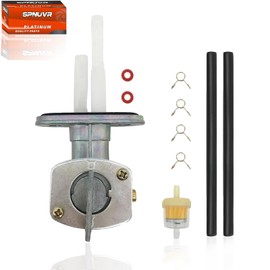 SPNUVR Motorcycle Fuel Valve Petcock Oil Switch Assembly Compatible with Polaris 425 Magnum TTR Petcock, Fit for Yamaha Blaster 200 YFS200 1988-2006 YFM600 Big Bear YFM250 YFM350