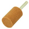 SK11 Whetstone with Shaft for Ironworking, 1.0 x 1.5 inches