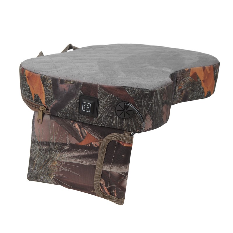 Portable Heating Cushion 3 Gears Soft Camouflage Outdoor Heated Seat