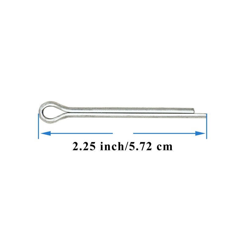 2 Sets Trailer Nut Kit for 1" Shaft Spindle, Includes