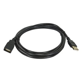 iMBAPrice Premium 15 Feet Extra Long USB 2.0 Extender Cable - A Male to A Female 28/24AWG Extension Gold Plated Cable (Black)