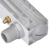 Panel Flowmeter Adjustment Large Measurement Range High Accuracy Transparent Acrylic