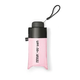 AFULILI Small Mini Compact Travel Umbrella UV Protection Umbrella Perfect for Travel Lightweight Portable Parasol Outdoor Sun&Rain Umbrellas(Pink)