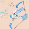 Kids Automatic Bubble Machine Bow and Arrow 2 in 1