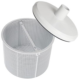 Swimming Pool Skimmer Basket Replacement SPX1082CA for Hayward B-152 Skimmer Basket, SP1106 Pool Skimmer Vacuum Plate for Hayward Swimming Pool Skimmer SP1082, SP1084, SP1085, SP1075, 7-29/32 Inch