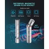 POCYBER 14mm Swivel Spark Plug Socket 3/8" Drive Enhanced Magnetic