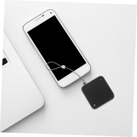 Uonlytech 5 Piezas Caja de tracción antirrobo candado de cable telescópico cable de acero retráctil anti cinturones montaje de televisión suministros antirrobo correa de cable de seguridad