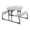 Lifetime 60339 Kids Picnic Table, Gray