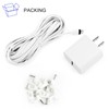 ALERTCAM 25ft Weatherproof Power Adapter for 𝐑𝐢𝐧𝐠 Spotlight Cam Plus/Pro