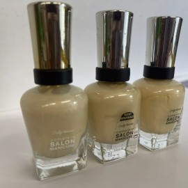 Sally Hansen Lot of 3 Assorted Sally Hansen Complete Salon Manicure Nail Polish #310 Brown