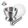 Kasani Mini Stainless Steel Mortar Multipurpose Baby Food Garlic Grinding