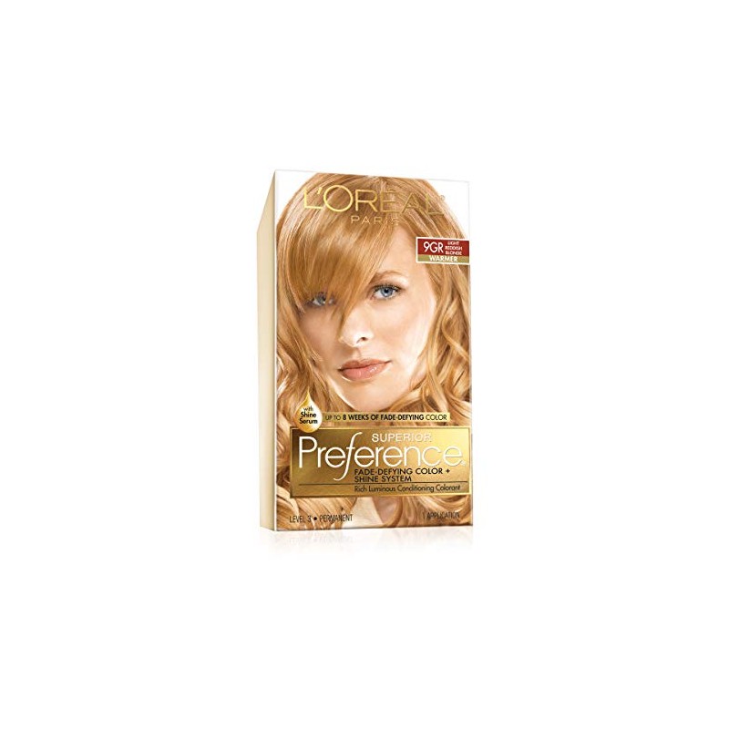 L'Oreal Superior Preference - 9GR Light Reddish Blonde (Warmer) 1