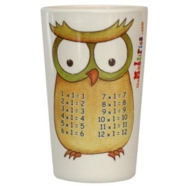 theMultiples Times Table Dinnerware Professor One Hoot 8 oz Melamine Tumbler