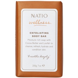 Natio Wellness Exfoliating Body Bar, 130g