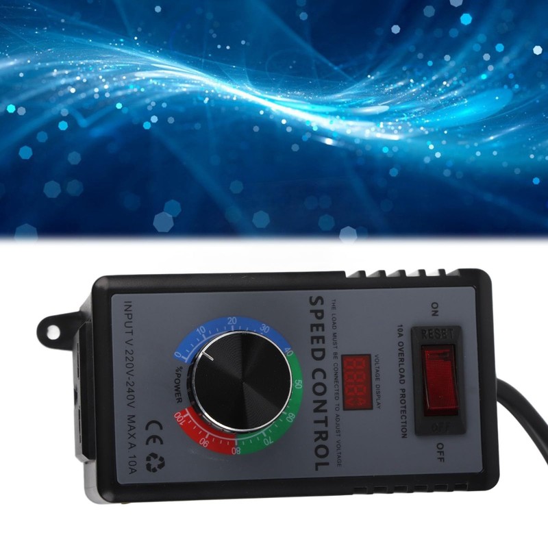 Motor Speed Regulator, Flame Retardant AC220-240V Motor Speed Controller for