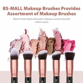 BS-MALL 14 Pcs Makeup Brushes blending brush & Eye Shadow Makeup with case