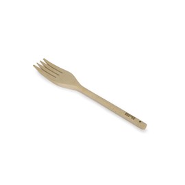 IBILI - 747522 Wooden Fork with Round Handle 22 cm